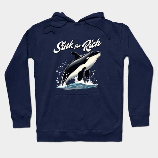 Sink the Rich Hoodie by ShawnaMac